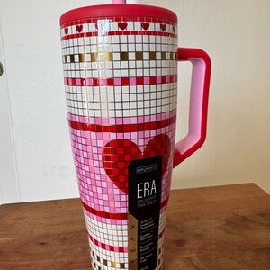 BrüMate ERA Love on Lock Heart Mosaic Tumbler